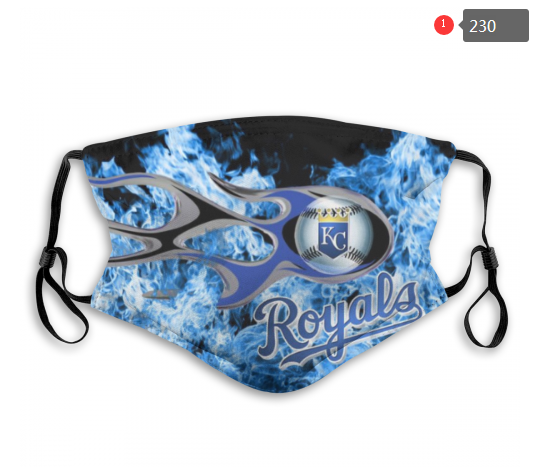 MLB Kansas City Royals Dust mask with filter->soccer dust mask->Sports Accessory
